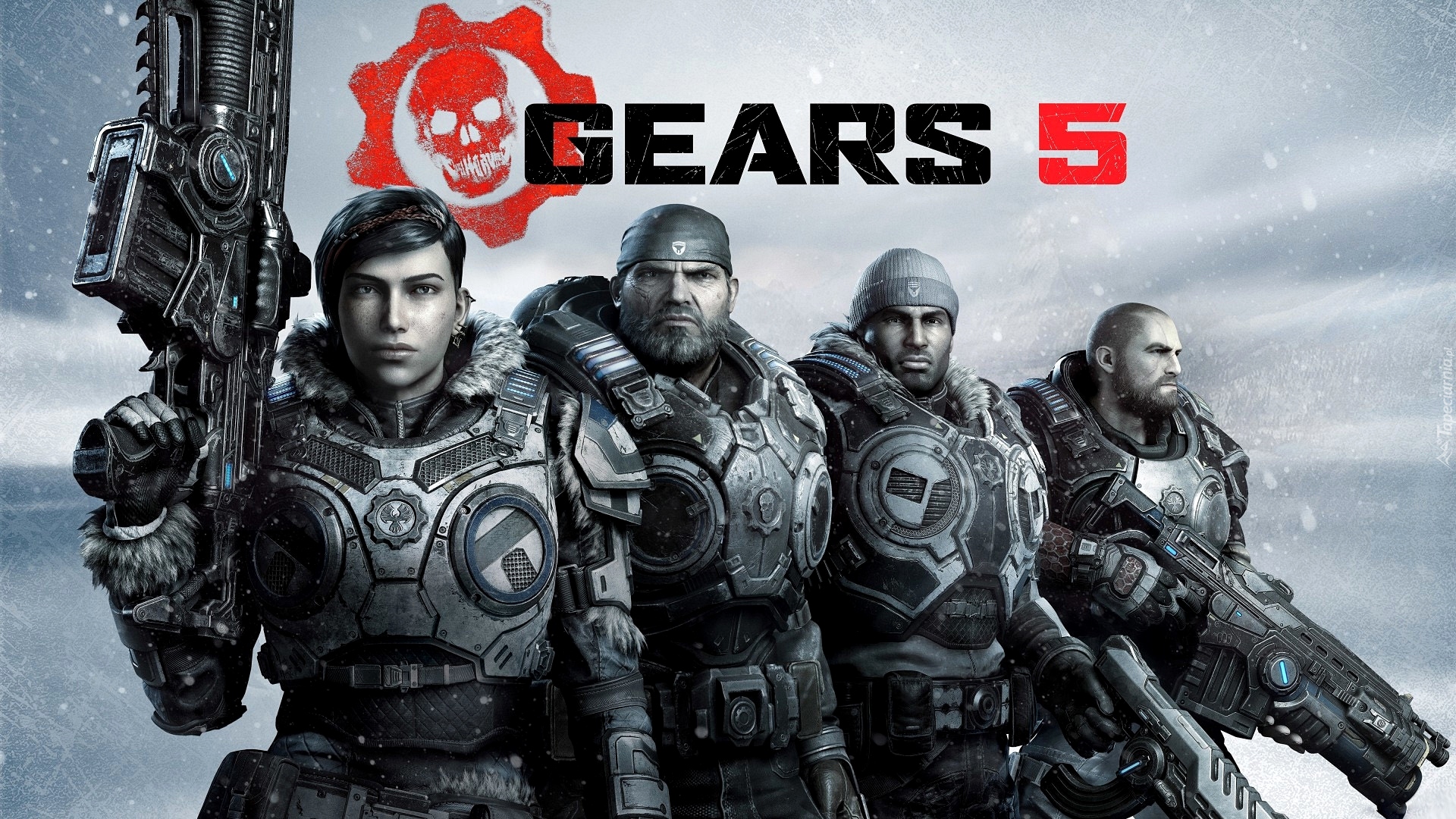 Gra, Gears of War, Gears 5, Wojownicy, Broń