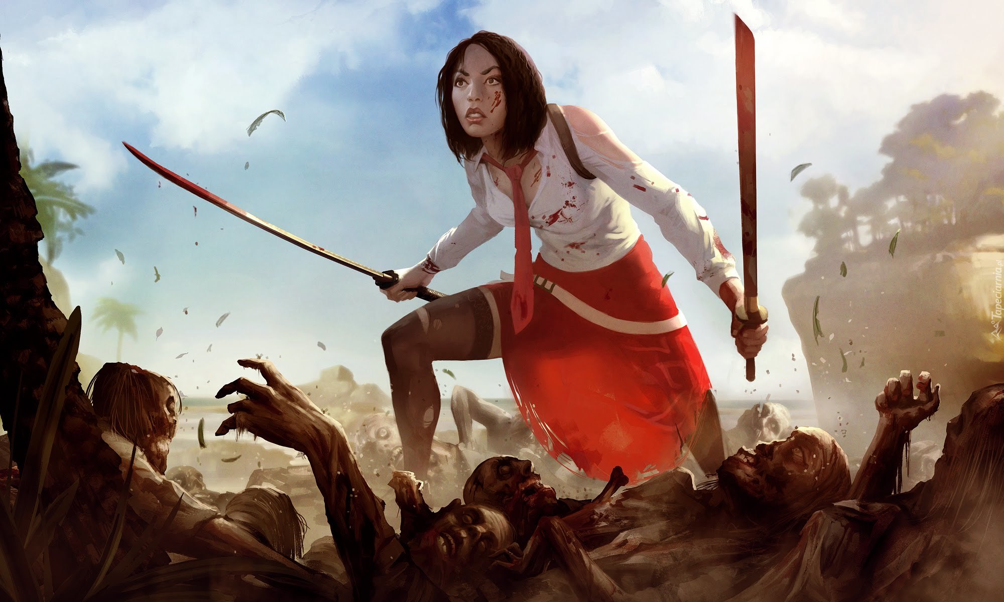 Dead Island, Xian Mei, Miecze