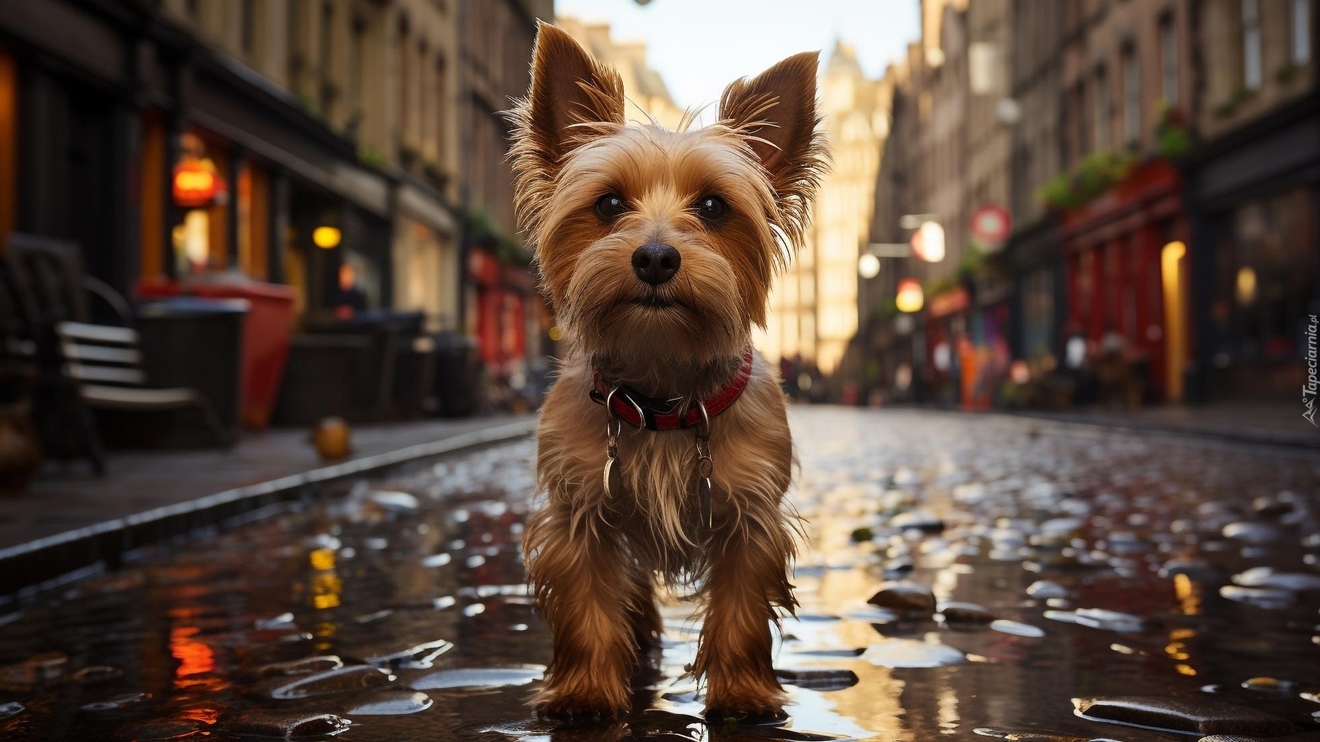 Yorkshire terrier, Ulica