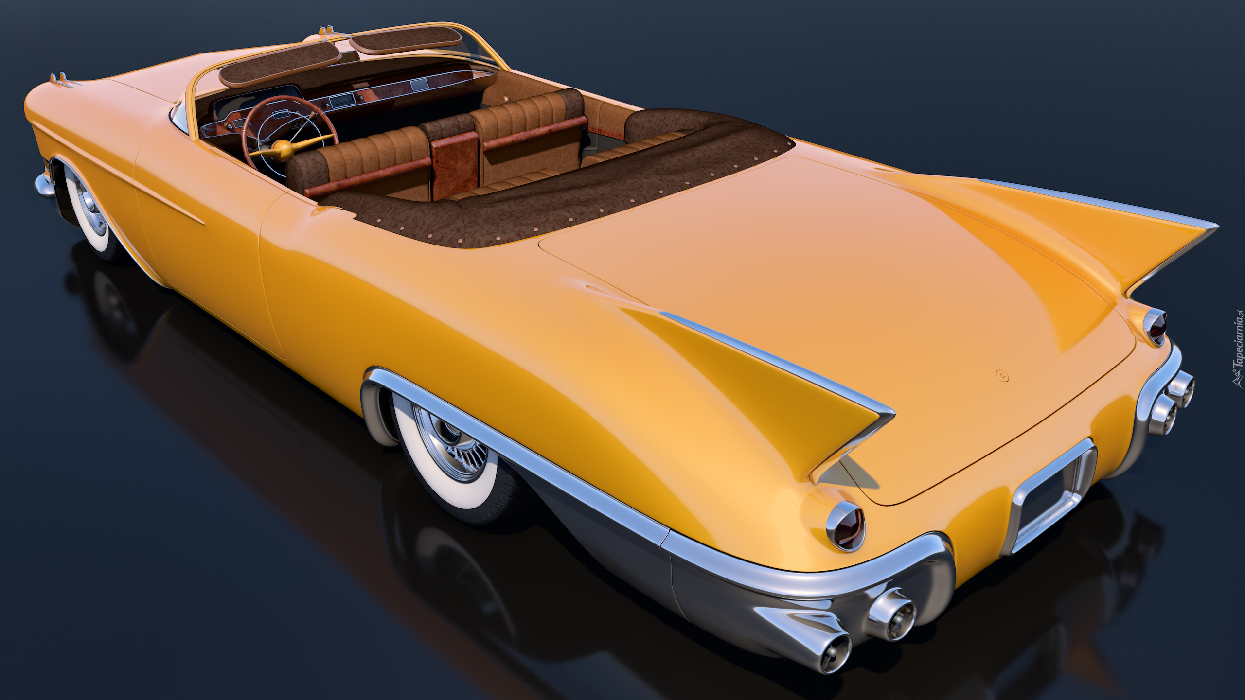 Zabytkowy, Cadillac Eldorado Convertible, 1957