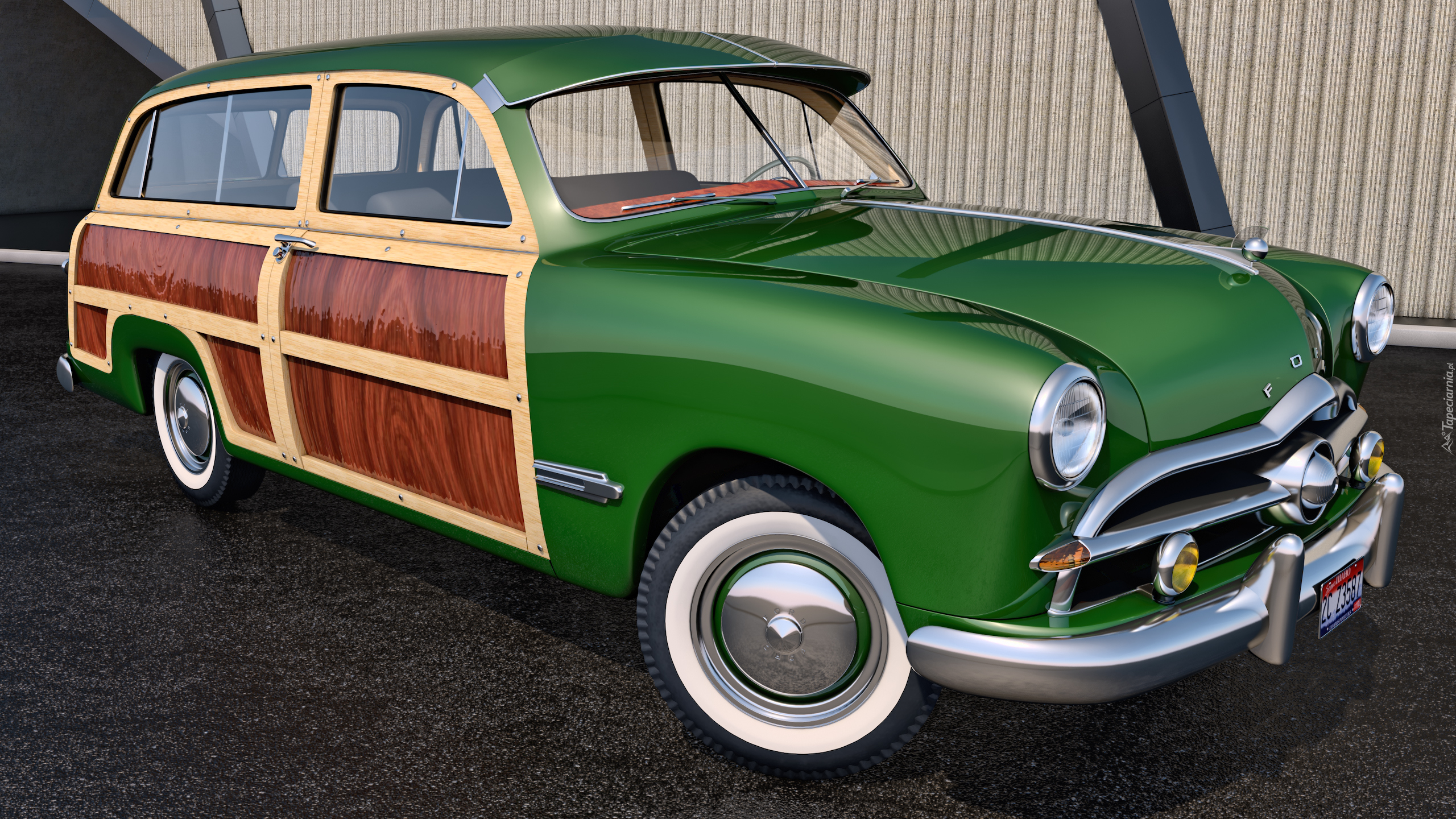 Zabytkowy, Ford Woody Station Wagon, 1949