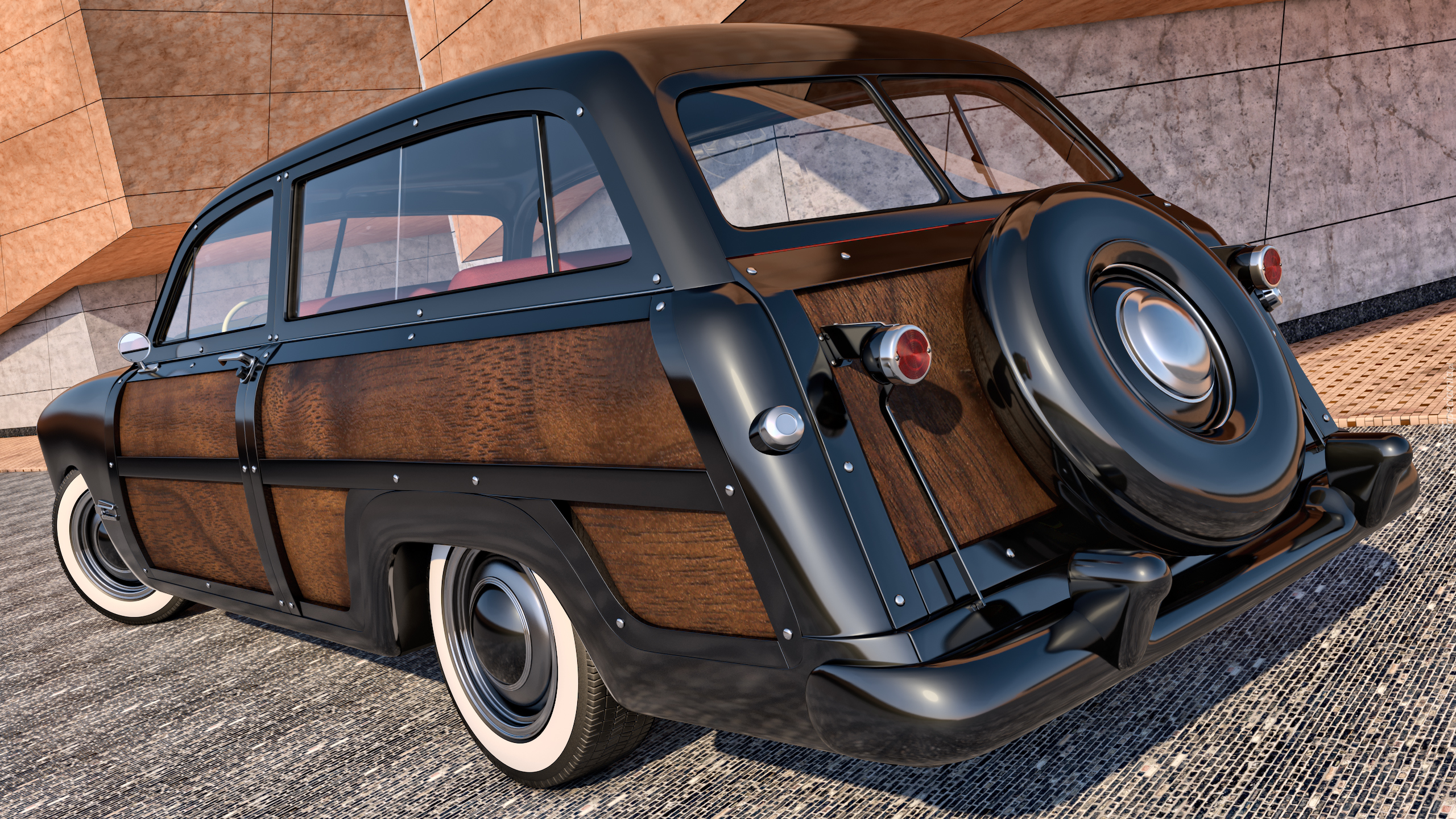 Zabytkowy, Ford Woody Station Wagon, 1849