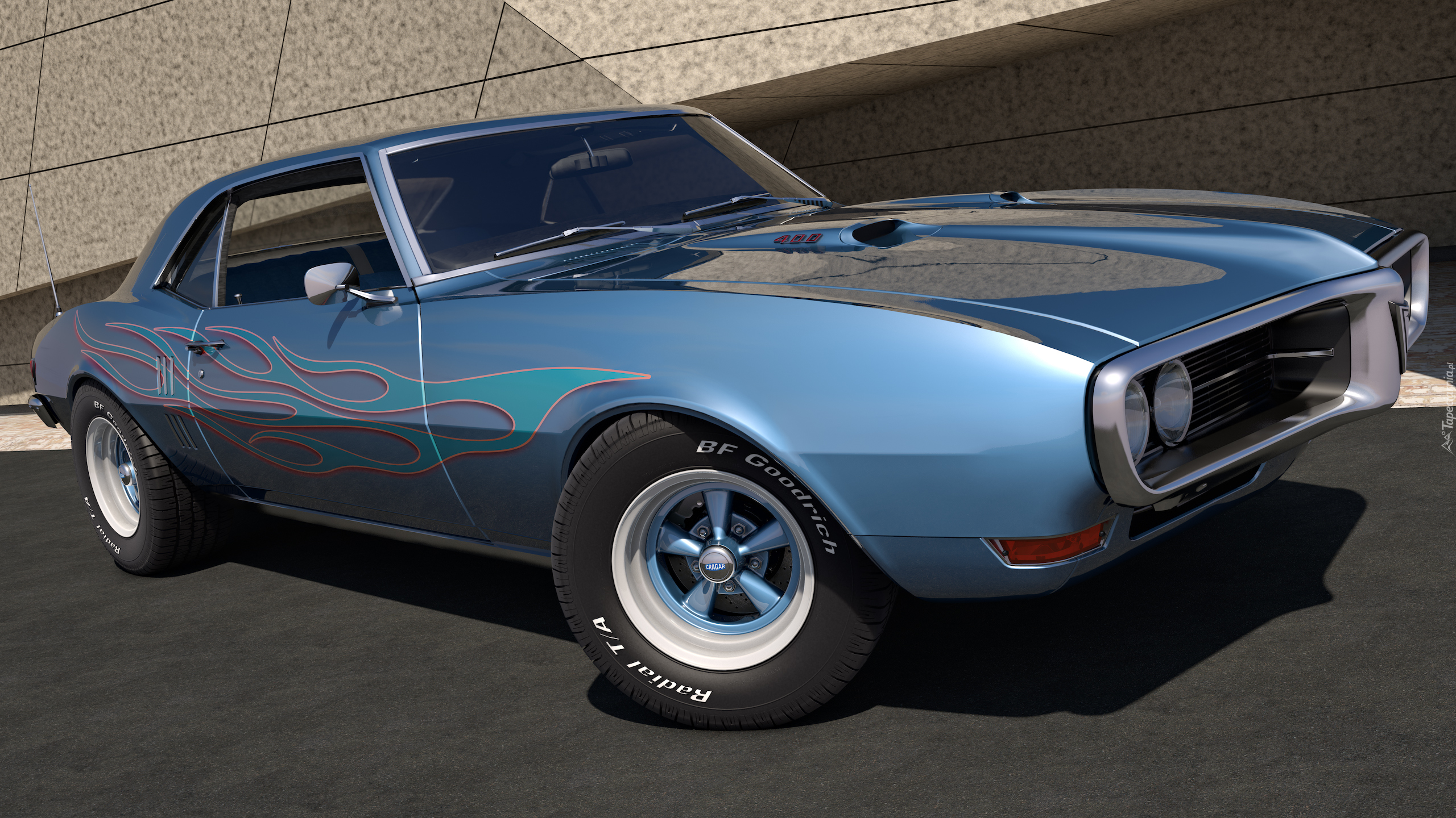 Zabytkowy, Pontiac Firebird 400, 1968