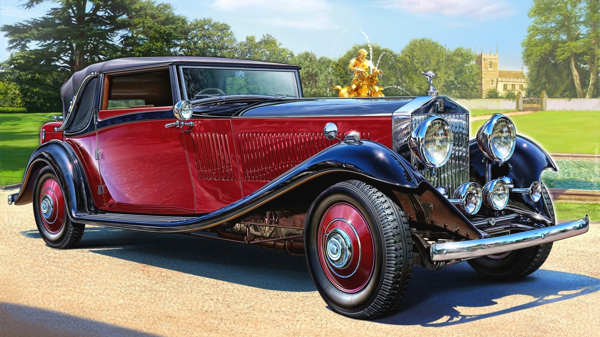 Zabytkowy, Rolls-Royce Phantom II Continental, 1934