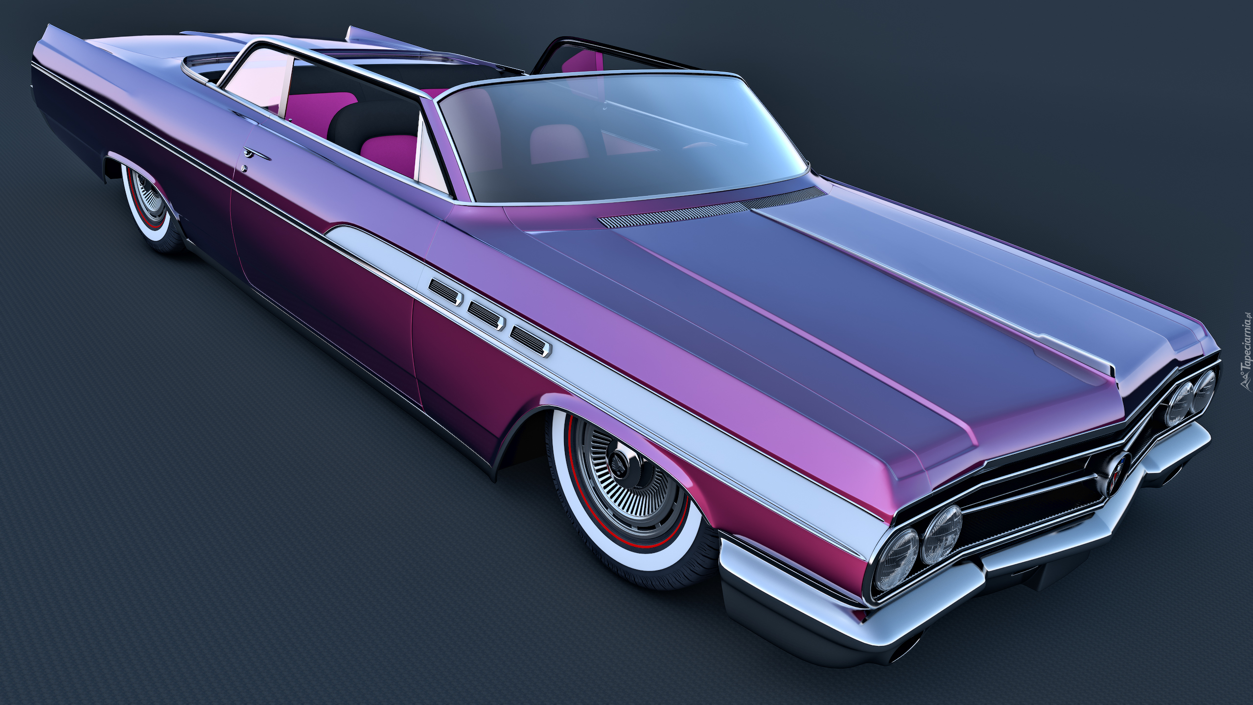 Zabytkowy, Buick Wildcat MK1 Convertible, 1963