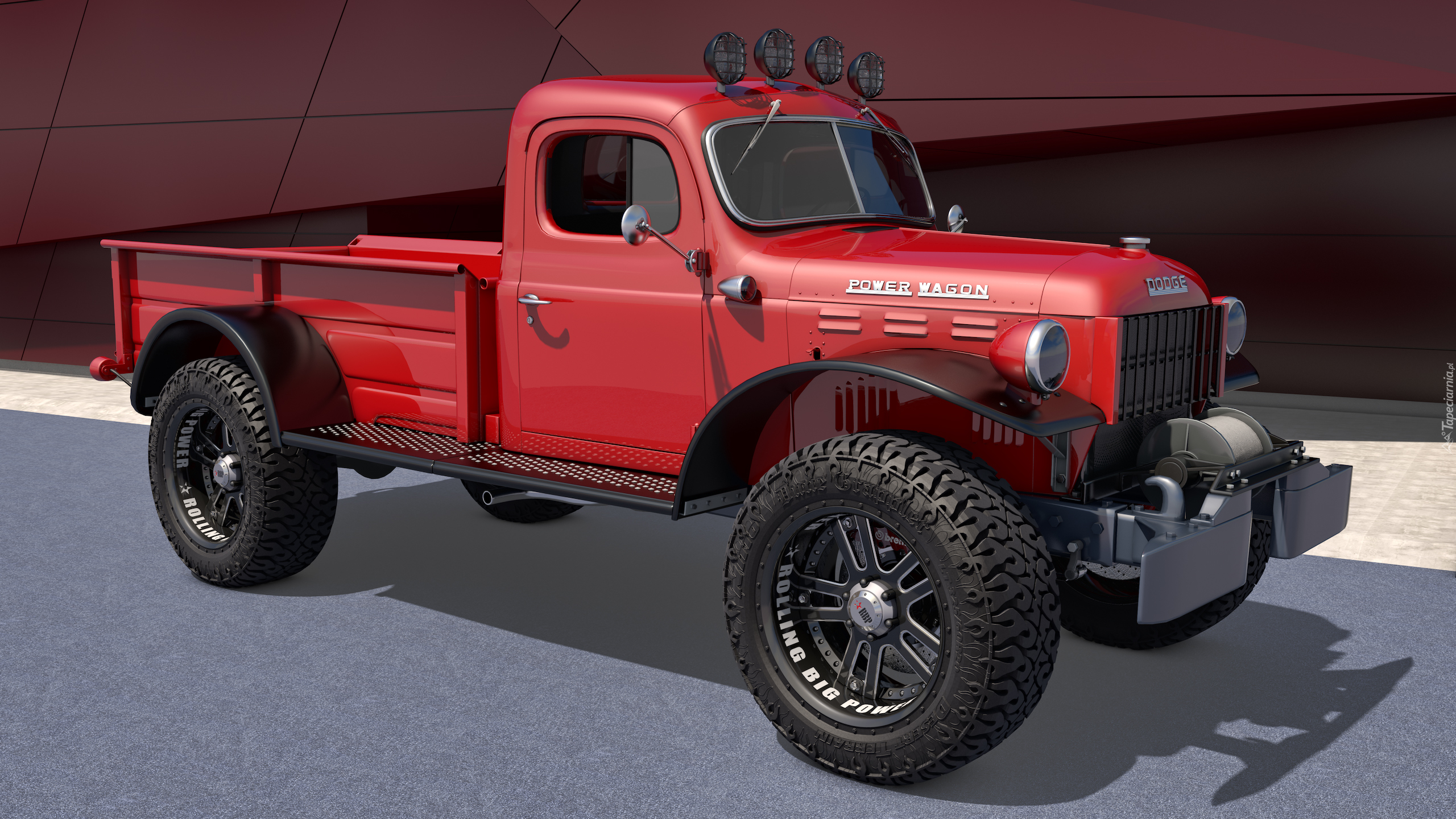 Zabytkowy, Dodge Power Wagon, 1946