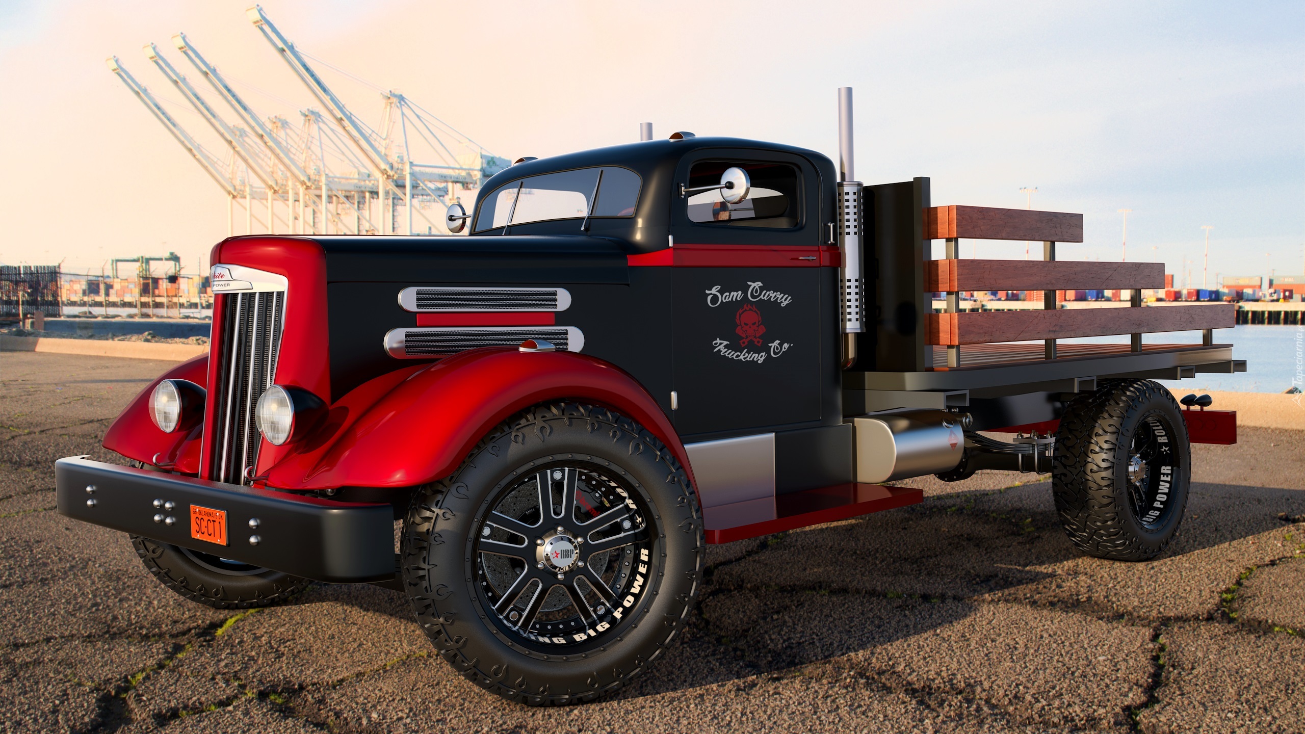 Zabytkowy, White 718 Truck, 1939