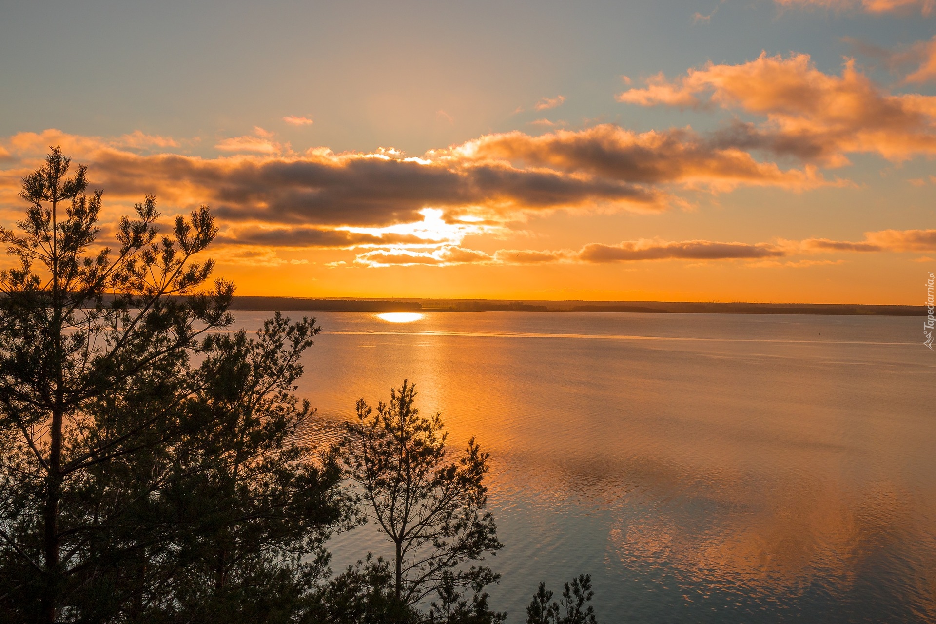 Zachód słońca, Morze Bałtyckie