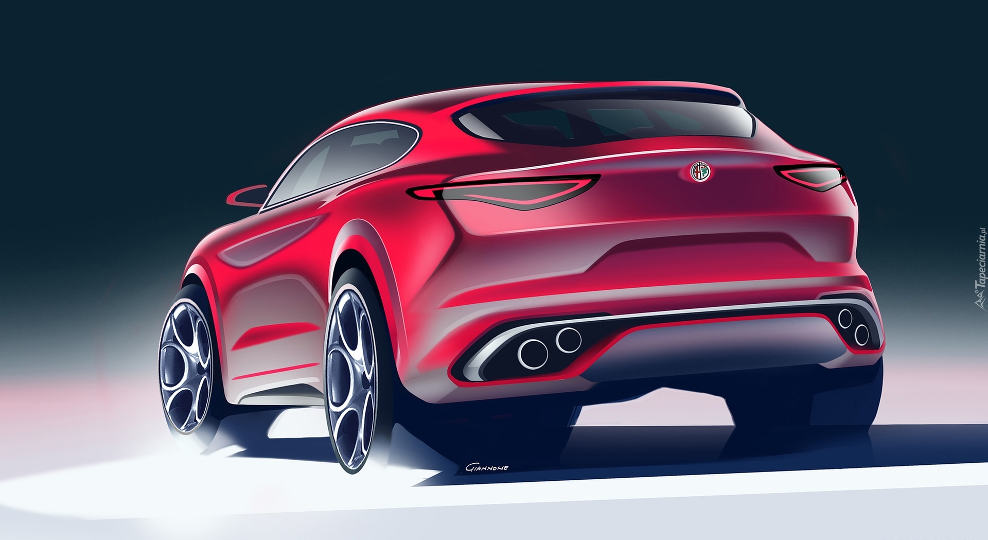 Grafika, Alfa Romeo, Stelvio