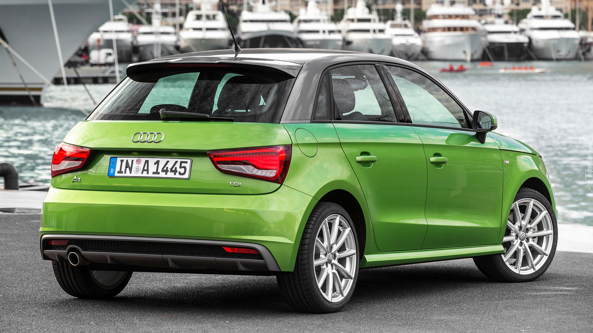 Zielone, Audi A1