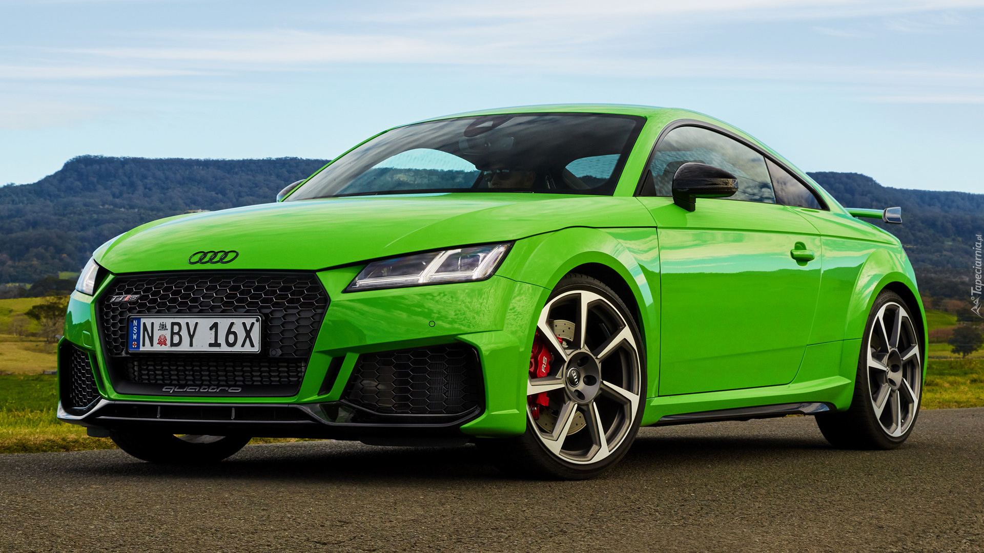 Zielone, Audi TT RS Coupe