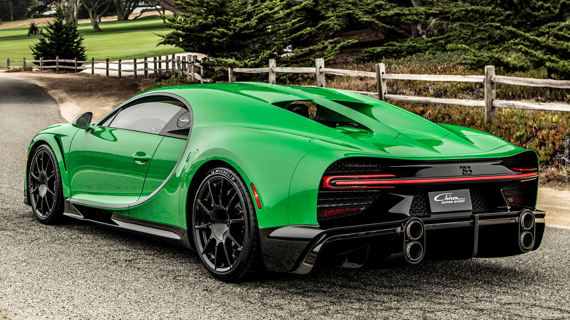 Bugatti Chiron Super Sport, Zielone