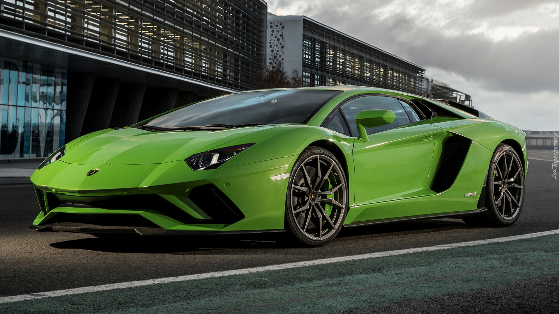 Zielone, Lamborghini Aventador S