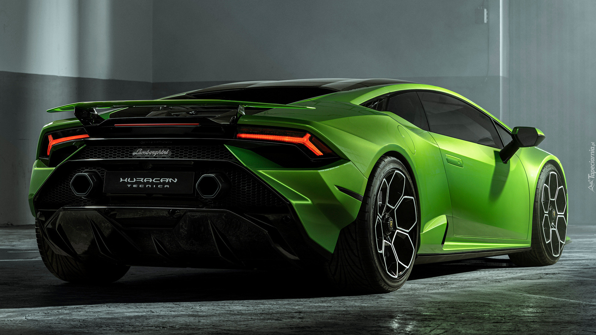 Zielone, Lamborghini Huracan Tecnica