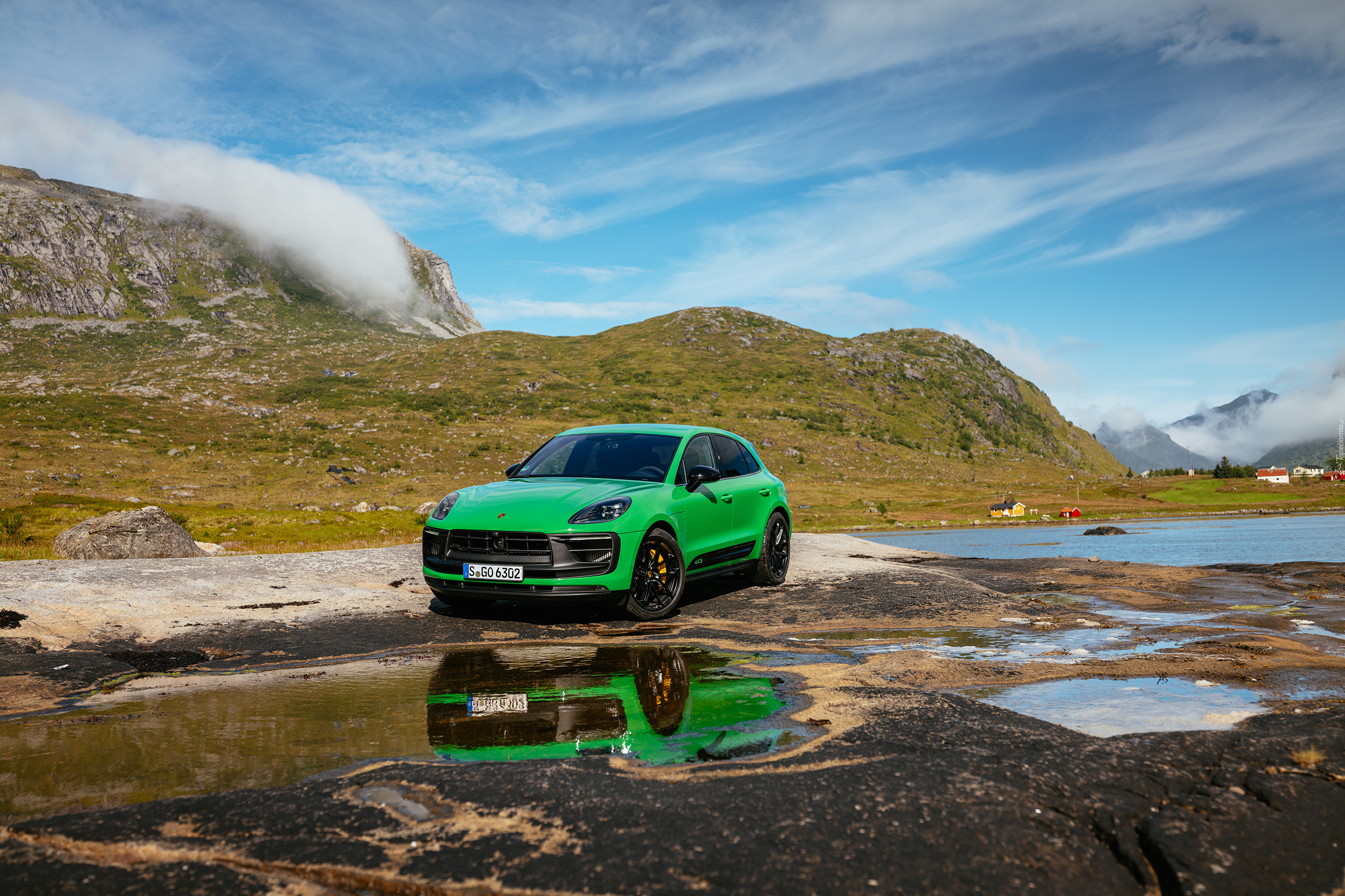 Zielone, Porsche Macan GTS