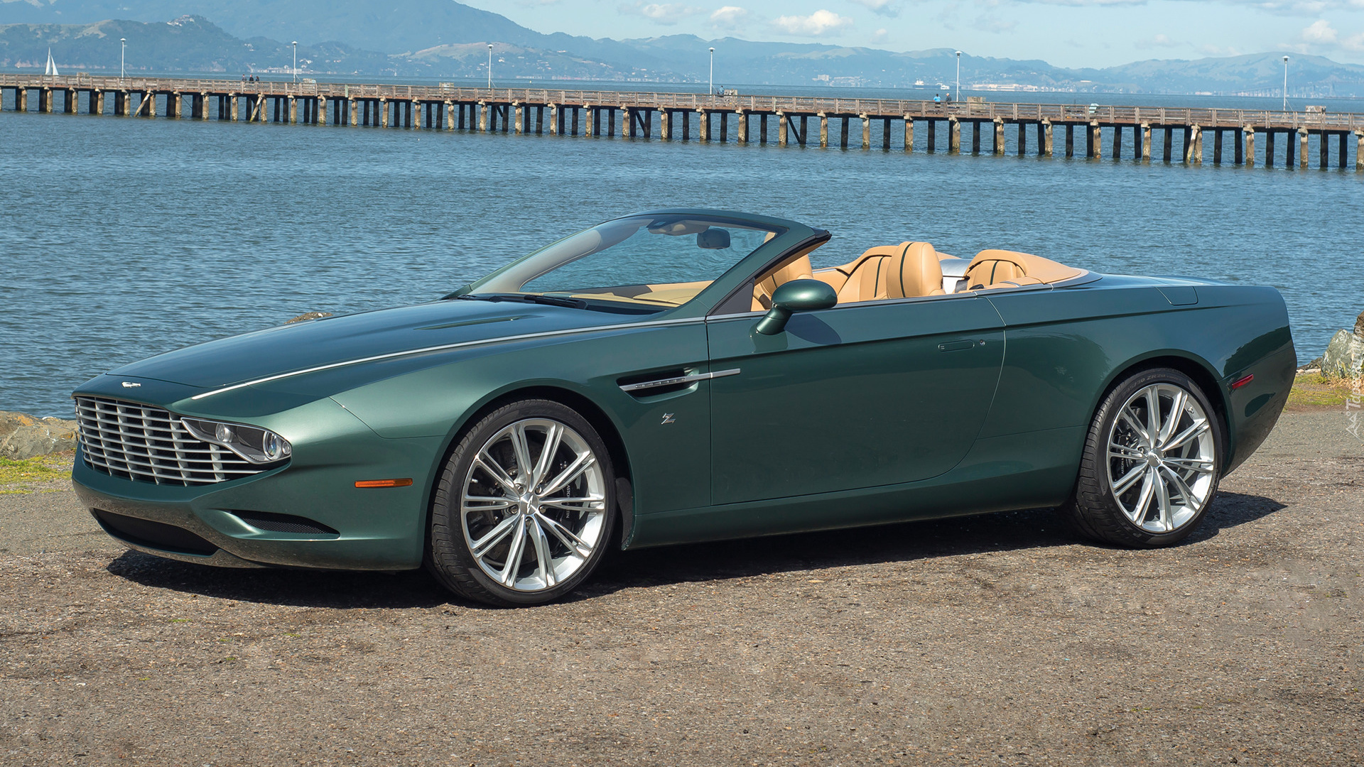 Zielony, Aston Martin DB9