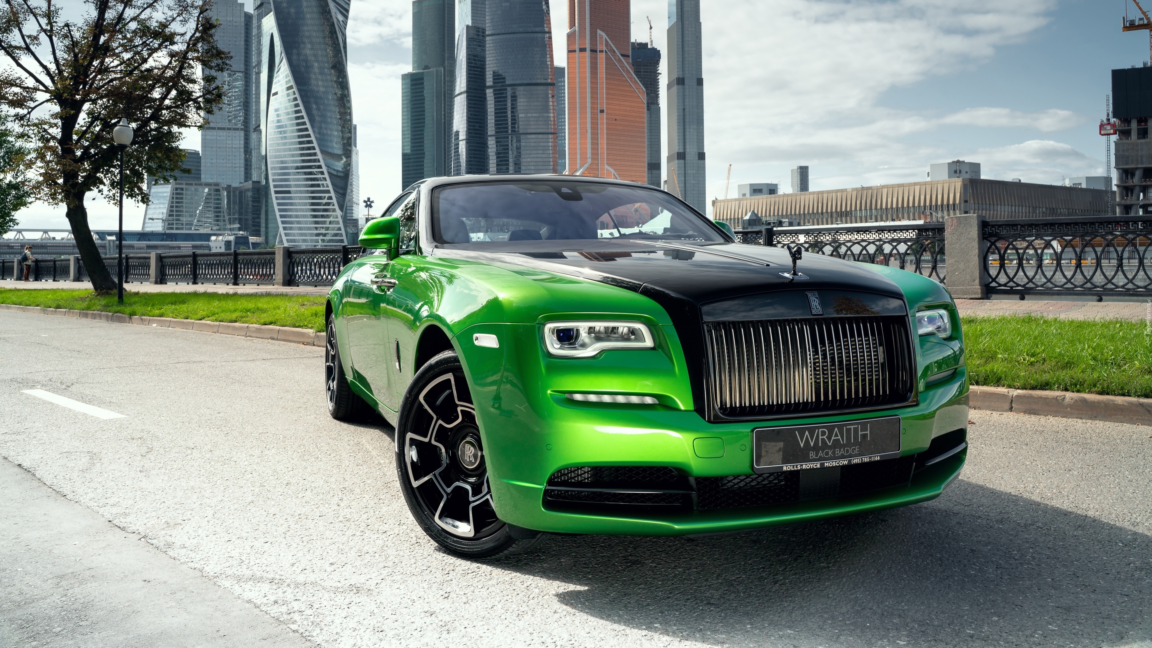 Zielony, Rolls-Royce Wraith