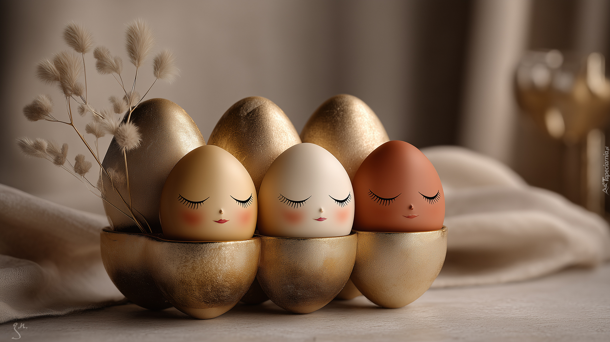 Jajka, Suszki, Grafika AI