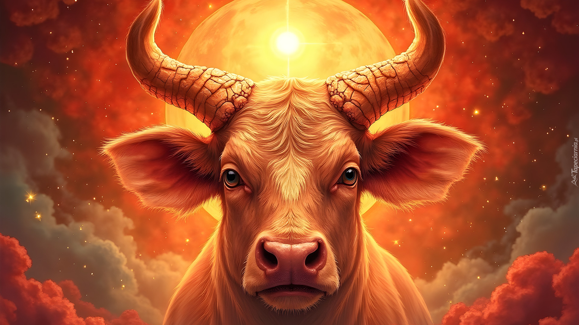 Grafika, Znak zodiaku, Byk