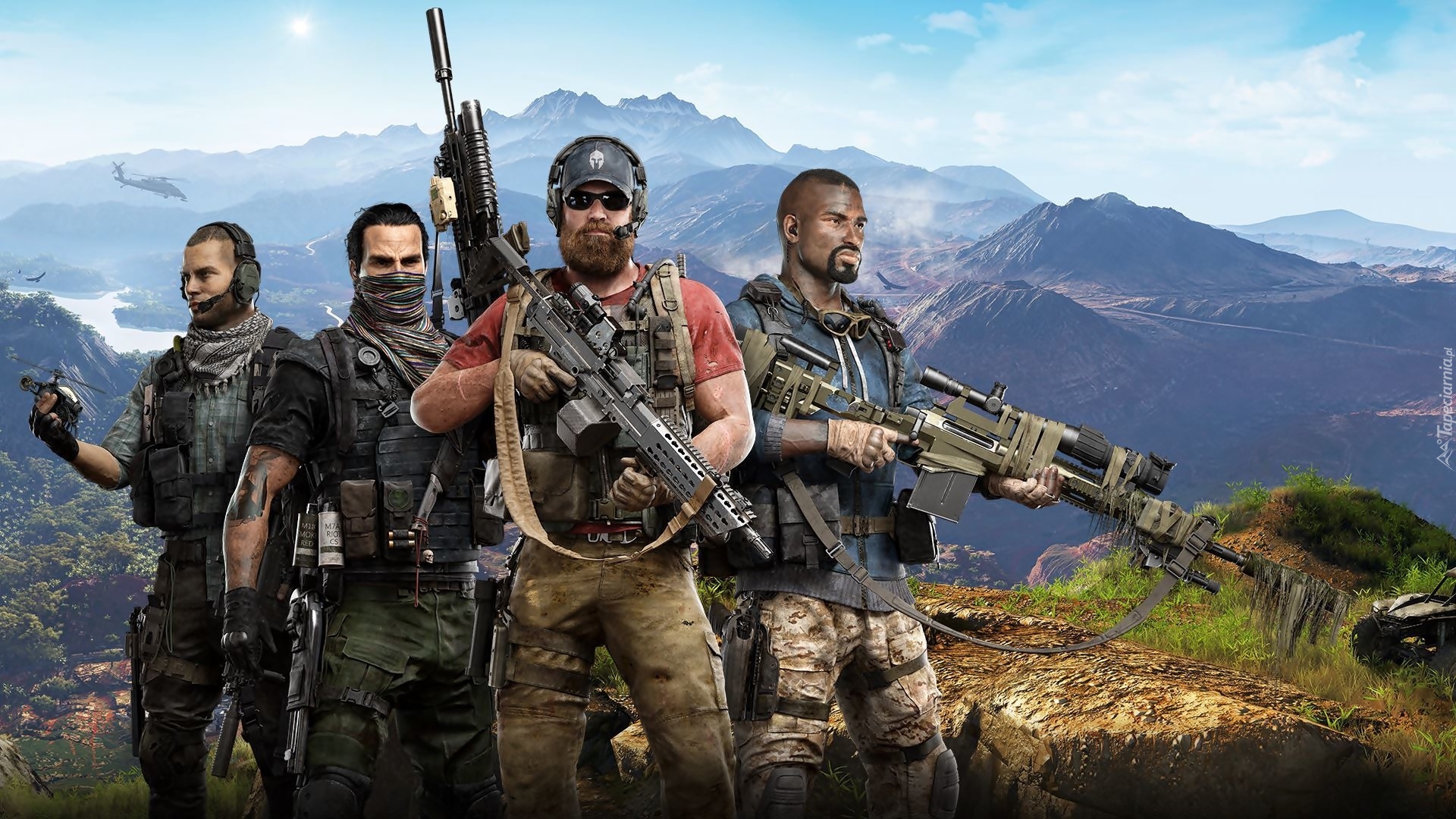 Gra, Tom Clancys Ghost Recon : Wildlands, Żołnierze