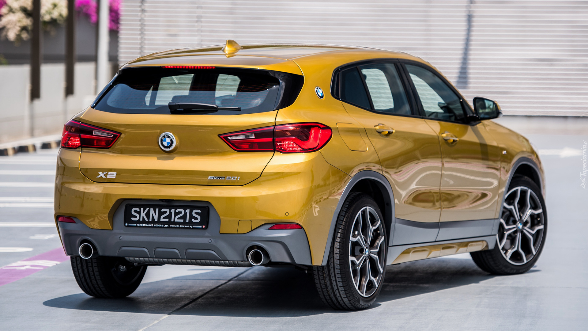 BMW X2 M Sport, Tył