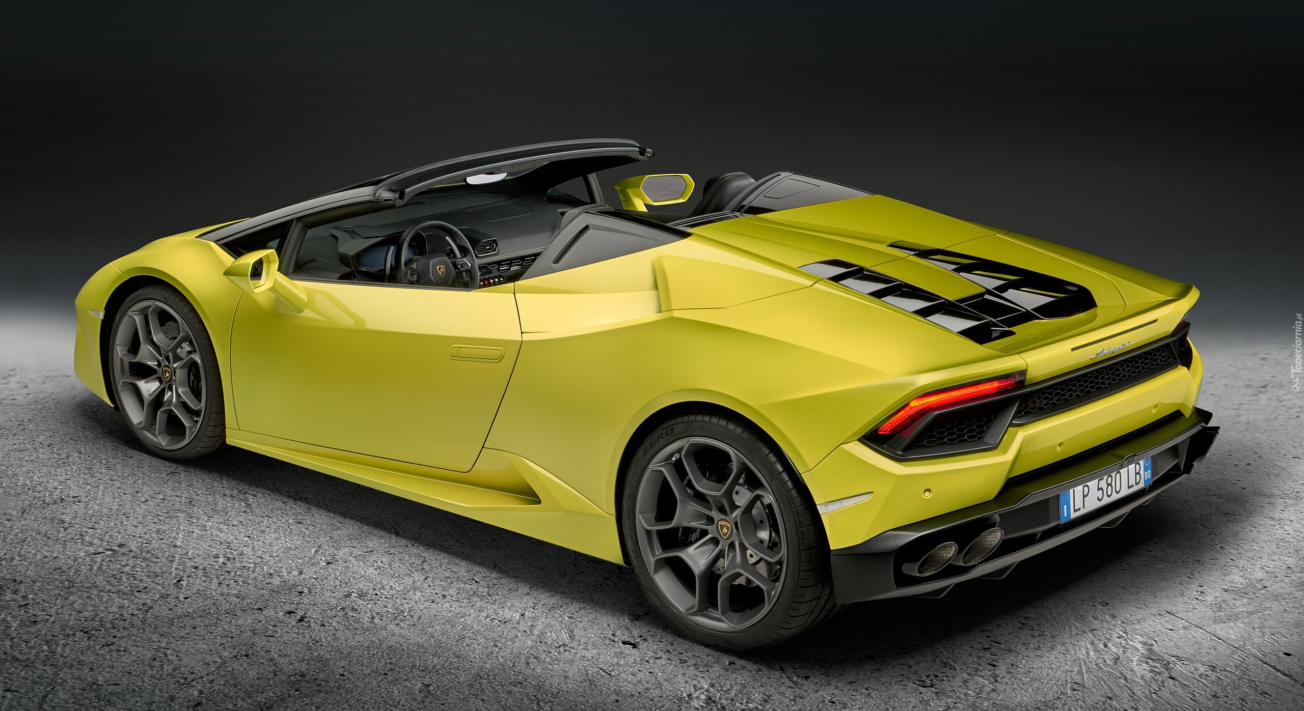 Lamborghini, Huracan, Żółty