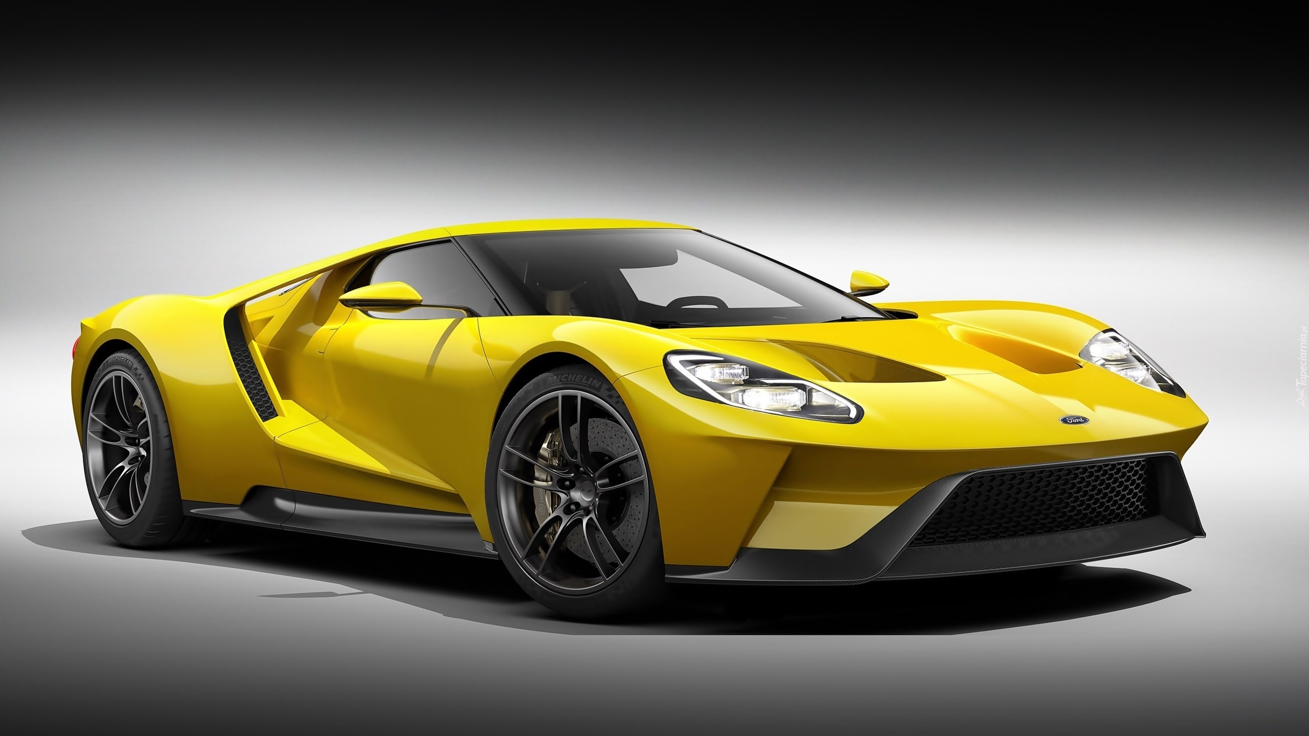 Żółty, Ford GT, 2017