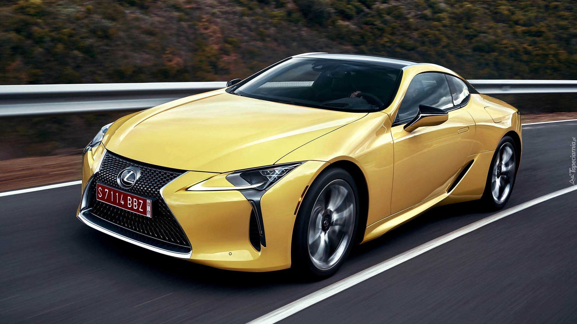 Żółty, Lexus LC500