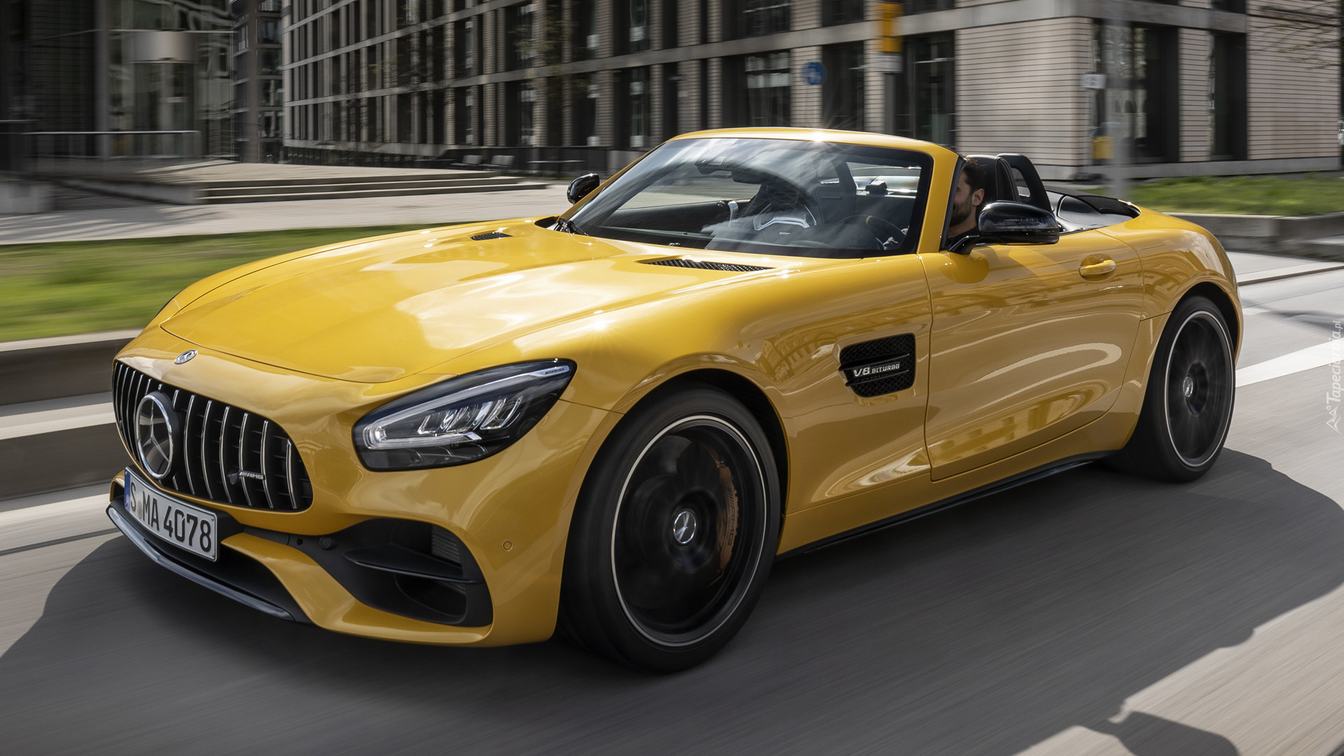 Żółty, Mercedes-AMG GT S