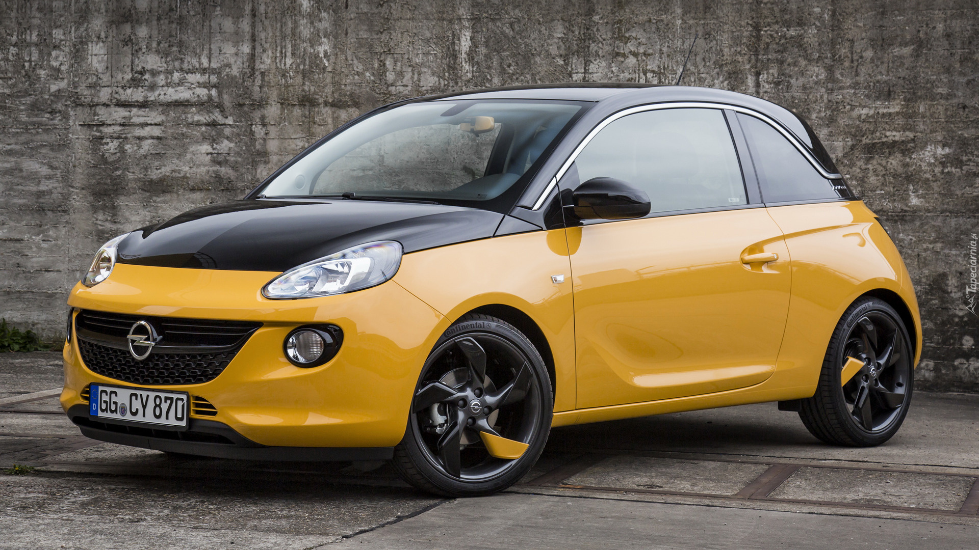 Żółty, Opel Adam