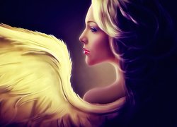 Anioł, Kobieta, Skrzydła