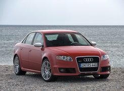 Czerwone, Audi, RS4