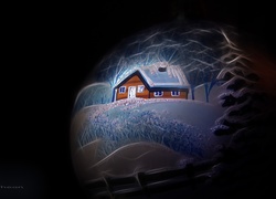 Bombka, Święta, Fractalius