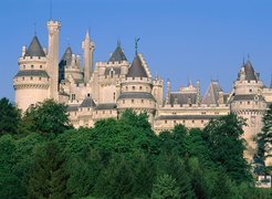 Pierrefonds, Zamek, Francja