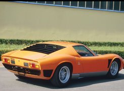 Lamborghini, Miura, Jota, Tył