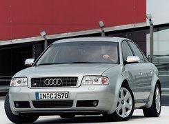 Srebrne, Audi A6, C5, Przód