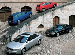 Audi A3, Audi A4, Audi A6, Audi A8