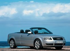 Srebrny, Audi A4, Cabrio