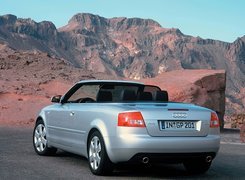 Audi A4, Cabrio, Srebrne