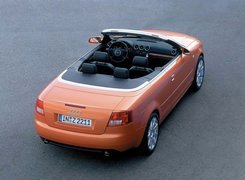 Pomarańczowe, Audi A4, Cabrio