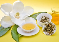 Herbata, Filiżanki, Kwiat