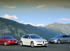 Alfa Romeo 147, Alfa Romeo 159, Alfa Romeo 166