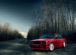 Czerwone, Bmw E30, M-Technik 2