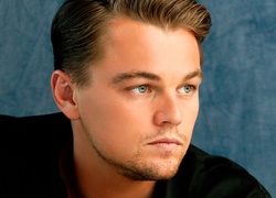 Leonardo DiCaprio, Aktor, Czarna, Koszula, Zarost