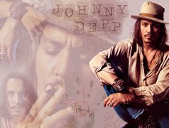 Johnny Depp, Napis