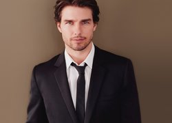 Tom Cruise, Aktor, Zarost, Krawat