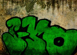 Zielone, Graffiti