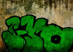 Zielone, Graffiti