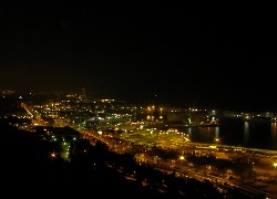 Miasto, Noc, Światła