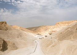 Dolina Królów, Pustynia, Egipt